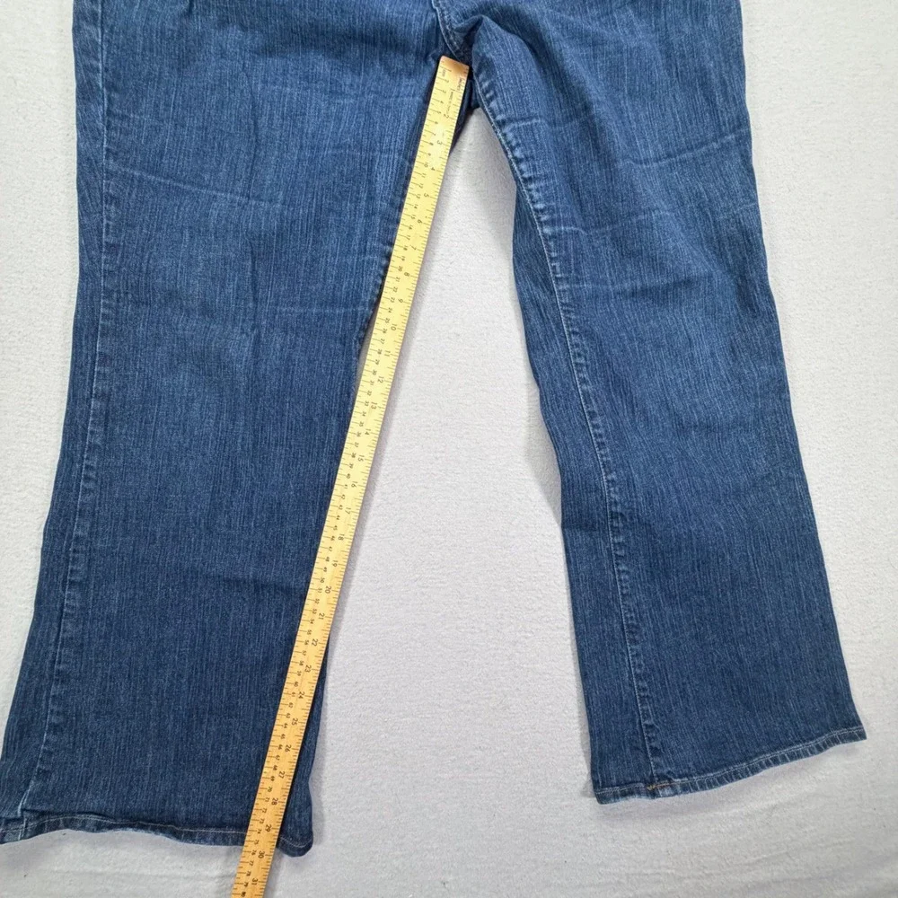 Eddie Bauer Womens Jeans Curvy Fit Dark Wash‎ Stretch Denim 20W